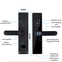 Smart Fingerprint Recognition Door Lock