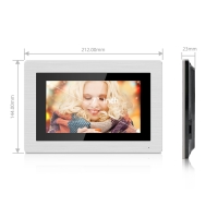 Ninova 7" Android İnterkom Ekranı Metal Çerçeve 83709TM-AN