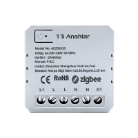 Ninova ZigBee 1-Way Built-in Switch Module