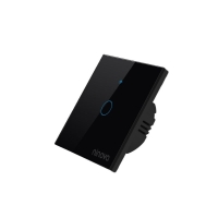 Ninova Zigbee Smart Glass Panel Switch 1 Gang - Black